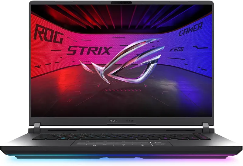 ASUS ROG Strix G16 gaming laptop, one of the best music production laptops.