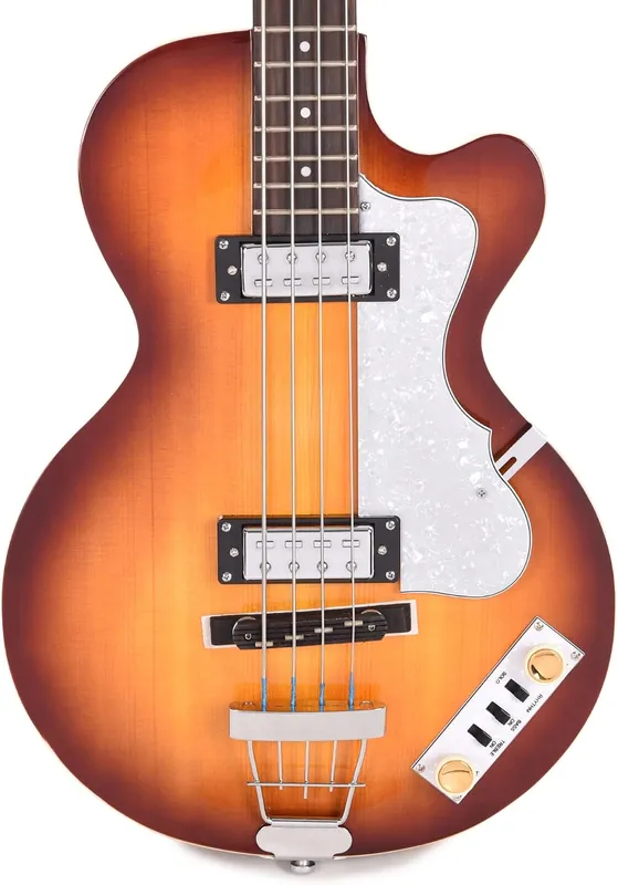 Hofner Ignition Pro Club bass in sunburst.