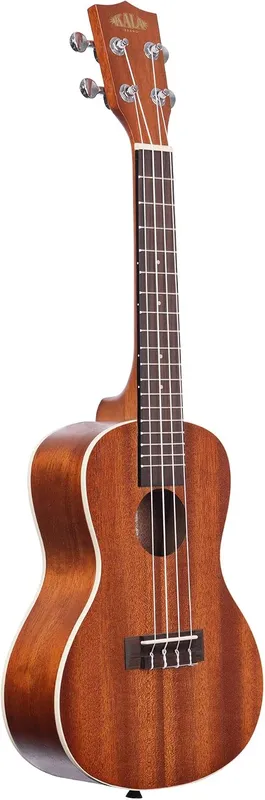 Kala KA-C Satin Mahogany Concert Ukulele, one of the best budget musical instruments.