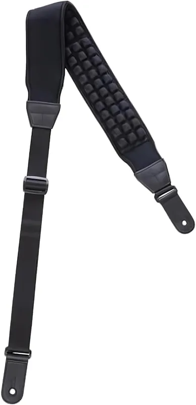 KLIQ AirCell neoprene guitar strap with hexagonal gel cells, one of the best guitar straps for comfort