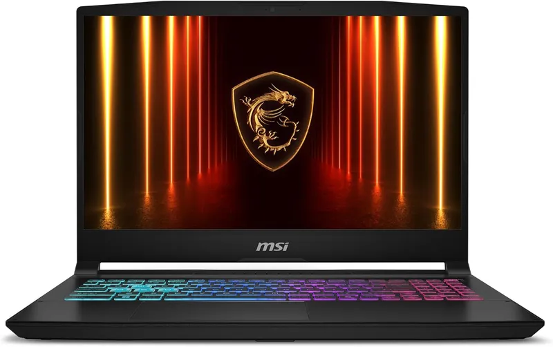 MSI Katana 15 HX gaming laptop.